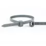 WKK nylon-nippusiteet harmaa 370x4,8 mm 100 kpl