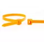 WKK oranssi nylon-nippuside 300x4,8 mm 100 kpl (110196371)
