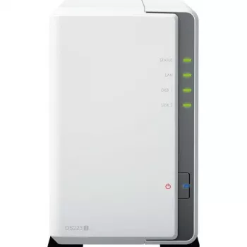 Synology DS223j RED 12TB (2x 6TB) pöytä-NAS