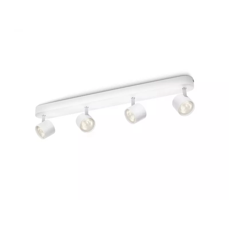 Philips Star 562443116 4x4,5W LED-kohdevalaisin valkoinen 2700K