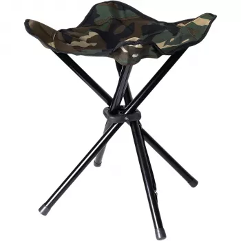 Stealth Gear kokoontaitettava jakkara 4 jalalla oliivinvihreä