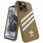 Adidas OR Moulded PU iPhone 13 Pro -kuori beige-kulta 47806