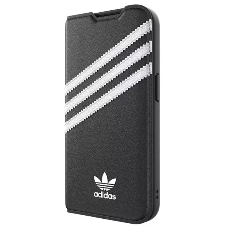 Adidas Originals OR Booklet Case PU iPhone 14 Pro Musta/Valkoinen