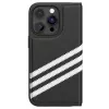 Adidas Originals OR Booklet Case PU iPhone 14 Pro Musta/Valkoinen