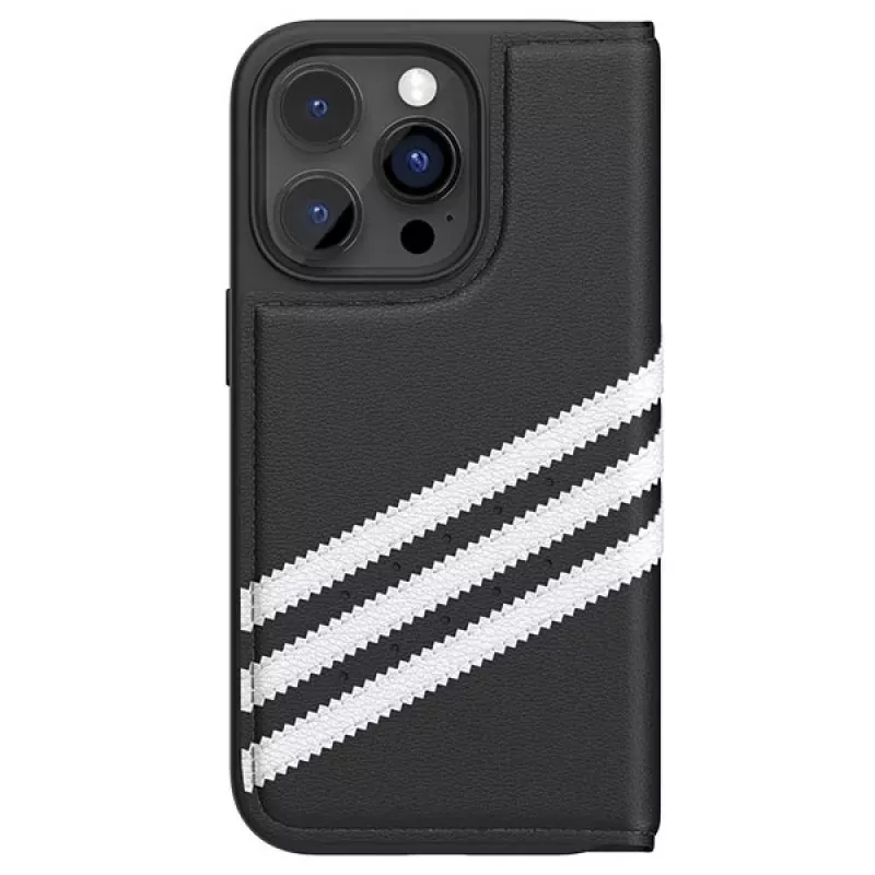 Adidas Originals OR Booklet Case PU iPhone 14 Pro Musta/Valkoinen