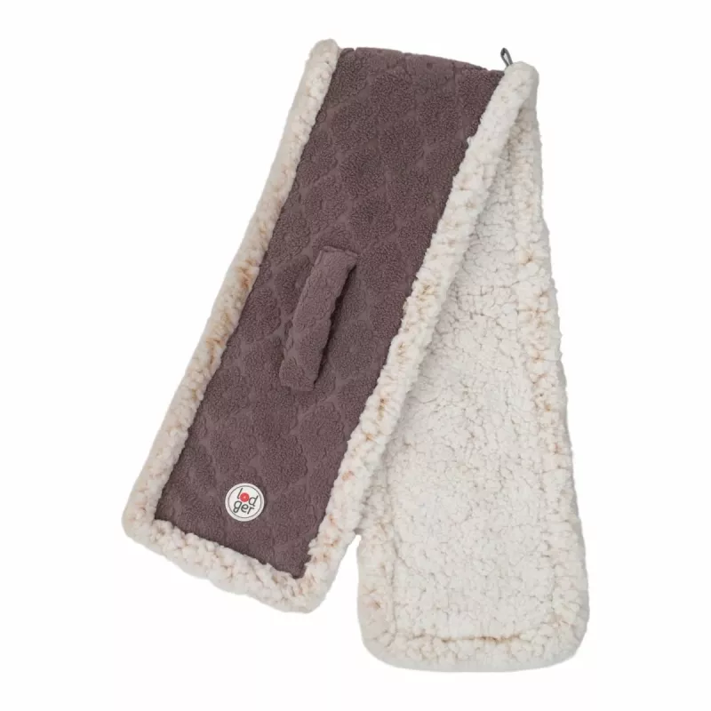 Lodger kaksikerroksinen fleece-kauluri Mauve