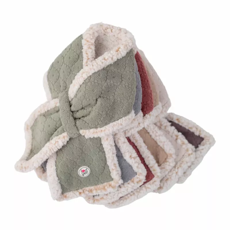 Lodger kaksikerroksinen fleece-kauluri Mauve