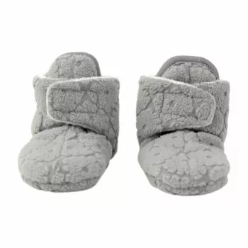 Lodger fleece-vauvantossut luistamattomalla pohjalla Harmaa 6-12 kuukautta