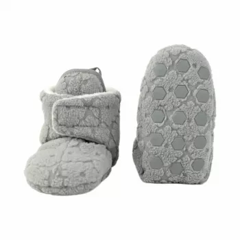 Lodger fleece-vauvantossut luistamattomalla pohjalla Harmaa 6-12 kuukautta