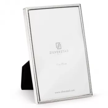 Zilverstad Sweet Memory 10x15 helmiäisreunainen metallinen kiiltävä valokuvakehys hopea 7154221