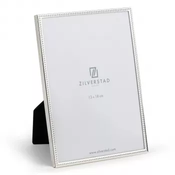Zilverstad Sweet Memory 13x18 helmiäisreunainen metallinen kiiltävä valokuvakehys hopea 7154231