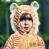 Souza! kigurumi-asu haalarimallinen Tiikeri Timmy lapsille, 6 vuotta (100799)