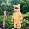 Souza! kigurumi-asu haalarimallinen Tiikeri Timmy lapsille, 6 vuotta (100799)