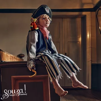 Souza! Pirate Costume Duncan 5-7 Years