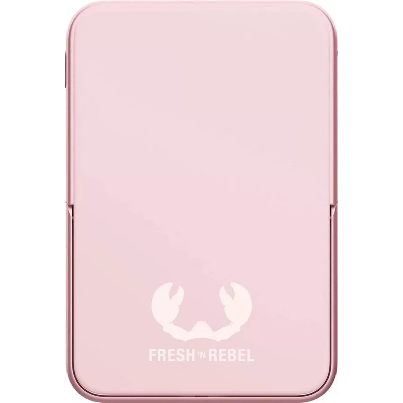 FRESH'N'REBEL langaton induktiolaturi 5000 mAh Pastel Pink