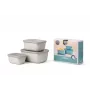 Mepal Cirqula Multi Bowl Set 3-osainen, Nordic White
