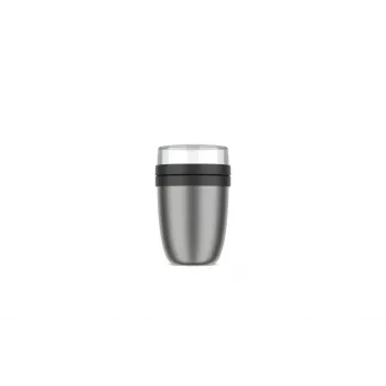 Mepal Thermo-Lunchpot Ellipse ruostumaton teräs Nordic Black 500+200ml