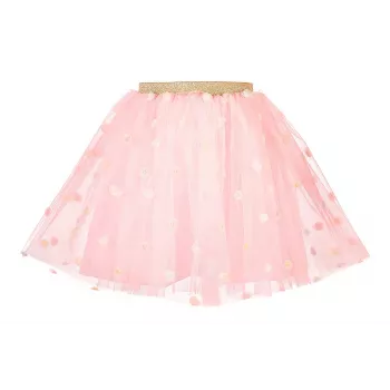 Souza! Emi kukkatylli-tutu-hame tytöille, pinkki, 3-5 vuotta