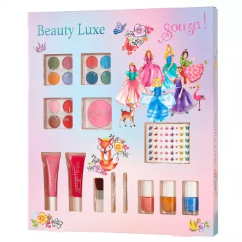 Souza! Beauty Luxe lasten kosmetiikkasetti 13-osainen