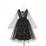 SOUZA! Agatha noita-asumekko LED-valoilla tytöille 5-7-vuotiaille
