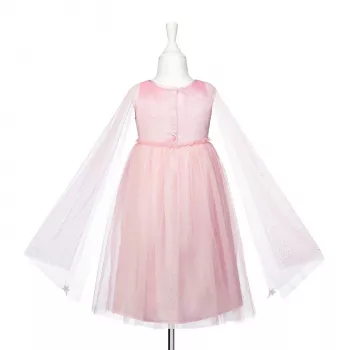 Souza! Princess Fairy -asumekko Silvianne pinkki tylli pitkät hihat 8-10-vuotiaille