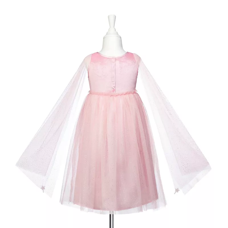 Souza! Princess Fairy -asumekko Silvianne pinkki tylli pitkät hihat 8-10-vuotiaille