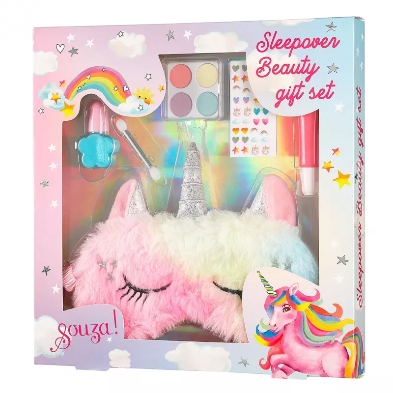 Souza! Unicorn lasten meikkipakkaus unimaskeilla 107501