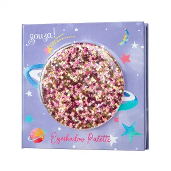 Souza! lasten luomiväripaletti peilillä 9 väriä Galaxy