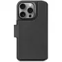 Decoded nahkainen irrotettava lompakkokotelo iPhone 16 Pro - musta