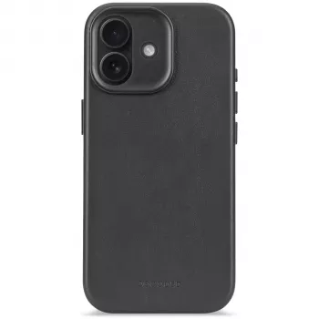 Decoded nahkainen takakansi Apple iPhone 17 musta