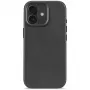 Decoded nahkainen takakansi Apple iPhone 17 musta