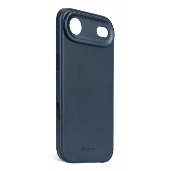 Decoded Leather Backcover iPhone 17 Airille MagSafe-yhteensopiva - Navy Shadow