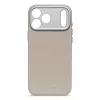 Decoded nahkainen takakansi iPhone 17 Pro Maxille MagSafe-yhteensopiva Solid Clay