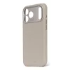 Decoded nahkainen takakansi iPhone 17 Pro Maxille MagSafe-yhteensopiva Solid Clay