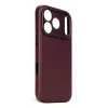 Decoded Leather Backcover iPhone 17 Pro Maxille MagSafe-yhteensopiva - Dark Ruby