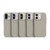 Decoded AntiMicrobial silikoninen takakansi iPhone 17:lle MagSafe-yhteensopiva Soft Taupe