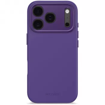 Decoded AntiMicrobial silikoninen takakansi iPhone 17 Pro -puhelimeen MagSafe-yhteensopiva (Future Dusk)