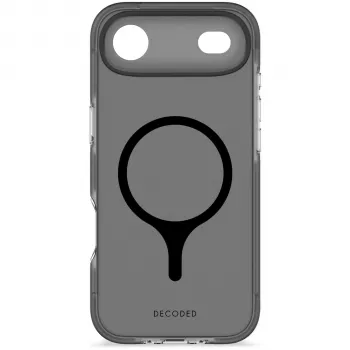 Decoded DropTec läpinäkyvä takakotelo Apple iPhone 17 Airille - musta