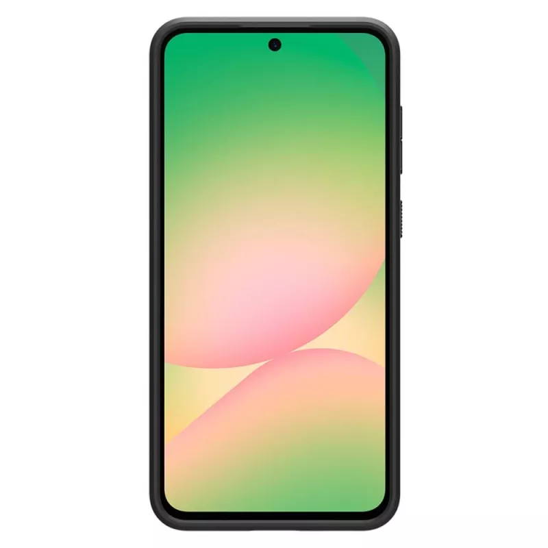 Spigen Liquid Air -kotelo Samsung Galaxy A56 5G -puhelimelle - mattamusta