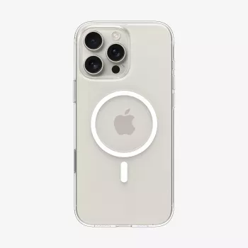 SPIGEN THIN FIT T MAG MAGSAFE IPHONE 16 PRO MAX läpinäkyvä/valkoinen