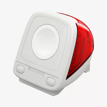 Spigen Classic C1 Apple Watch -teline rubiini