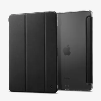 SPIGEN Liquid Air Folio kotelo iPad Pro 11 tuuman 2024-2025 (M4) & 2022-2024 (M2) - musta