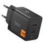SPIGEN ESSENTIAL EE472EU 2-porttinen verkkolaturi 47W musta