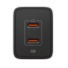 SPIGEN ESSENTIAL EE472EU 2-porttinen verkkolaturi 47W musta
