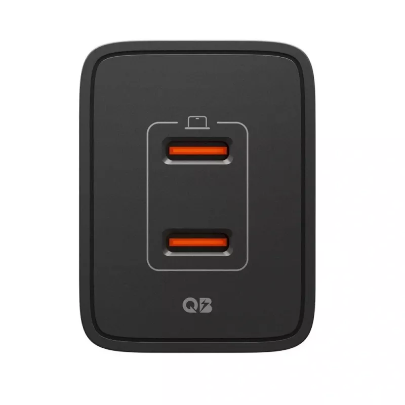 SPIGEN ESSENTIAL EE472EU 2-porttinen verkkolaturi 47W musta