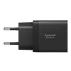SPIGEN ESSENTIAL EE472EU 2-porttinen verkkolaturi 47W musta