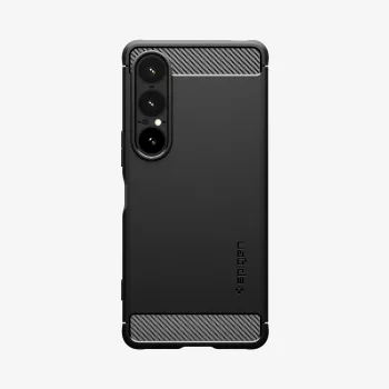 Spigen Rugged Armor Sony Xperia 1 VII matta musta