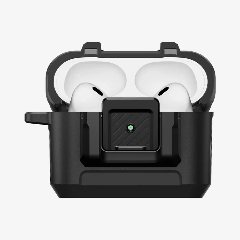Spigen Lock Fit Apple AirPods Pro 3 matta musta