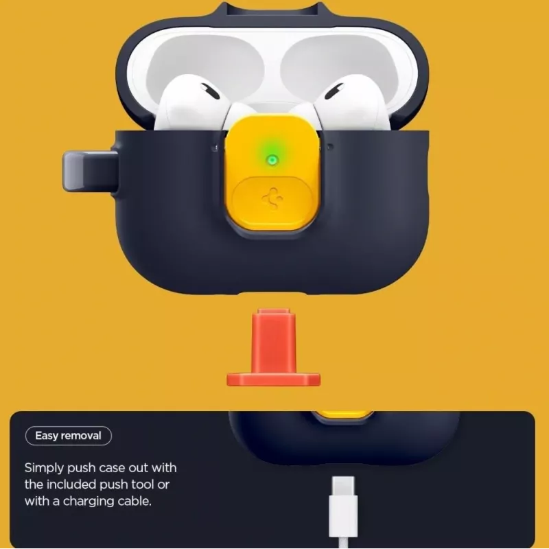 Spigen Nano Pop kotelo Apple AirPods Pro 3, Blueberry Navy (ACS09829)