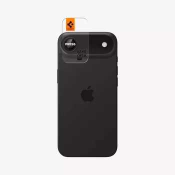 Spigen Optik Pro Glas.tR EZ Fit kamerasuoja 2 kpl:n pakkaus iPhone Air, musta, AGL09863